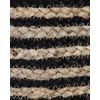 Cesta De Yute Natural Beige Negro 43 Cm Trenzada Almacenaje Accesorio Jhansi - Beige