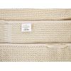 Conjunto De 2 Toallas De Algodón Beige Rizo Textura Borlas Decorativas Baño Atiu - Beige