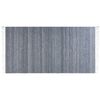 Alfombra Gris 80 X 150 Cm Pet Reciclado Flecos Interior Exterior Malhia - Gris