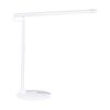 Lámpara De Mesa Led De Metal Blanco 36 Cm Interruptor Táctil Oficina Estudio Draco - Blanco