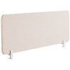 Panel Separador Beige 160 X 40 Cm Poliéster Pet Pantalla Acústica Oficina Wally - Beige