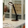 Lámpara De Oficina Led De Metal Cobrizo 40 Cm Brazo Ajustable Usb Chamaeleon - Cobrizo
