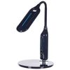 Lámpara De Oficina Led Negra 38 Cm Material Sintético Brazo Ajustable Cygnus - Negro