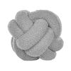 Cojín De Bouclé Gris 19 X 19 Cm Accesorio Decorativo Moderno Malni - Gris