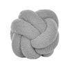 Cojín De Bouclé Gris 19 X 19 Cm Accesorio Decorativo Moderno Malni - Gris