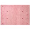 Alfombra Gabbeh De Lana Rosa Fucsia 160 X 230 Cm A Mano Patrón Viejo Oeste Yulafi - Rosa