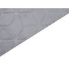 Alfombra Gris 160 X 230 Cm Poliéster Piel Sintética De Conejo Pelo Largo Thatta - Gris