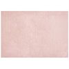 Alfombra Rosa 160 X 230 Cm Poliéster Piel Sintética De Conejo Pelo Largo Thatta - Rosa