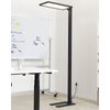 Lámpara De Pie Led De Metal Negro 196 Cm Sensor Movimiento Interruptor Orion - Negro