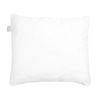 Almohada De Poliéster Blanco 80 X 80 Cm Perfil Alto Microfibra Relleno Suave Errigal - Blanco