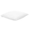 Almohada De Poliéster Blanco 80 X 80 Cm Perfil Alto Microfibra Relleno Suave Errigal - Blanco