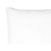 Almohada De Poliéster Blanco 80 X 80 Cm Perfil Alto Microfibra Relleno Suave Errigal - Blanco