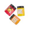 Conjunto De 3 Velas Perfumadas 100% Cera De Soja Mecha De Algodón Vidrio Fragancia Floral Fresca Melocotón Grosella/frambuesa Amarilla/manzana Golden Flor Frutal Fruity Bloom - Amarillo