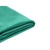 Funda Extraíble Terciopelo Verde Oscuro Para Cama 140 X 200 Cm Fitou - Verde