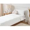 Edredón Cálido De Algodón Lyocell Relleno De Poliéster Cama Individual 9.0 Tog 135 X 200 Cm Howerla - Blanco