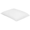 Conjunto De Almohadas Cojín Para Dormitorio 50 X 60 Cm Algodón De Japara Funda Lyocell Relleno De Poliéster Perfil Bajo Blanco Triglav - Blanco