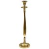 Conjunto De 2 Candeleros Brillantes Metálicos Glamour Candelabros Dorado Tirah - Dorado