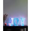 Decoración Led 3 Piezas Letrero Luminoso Usb Multicolor Joy Castor - Multicolor