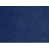 Funda De Manta Pesada Moderna Tejido Liso Poliéster Textil Dormitorio 120 X 180 Cm Azul Marino Rhea - Azul