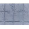 Manta Pesada Rectangular 7 Kg 120 X 180 Cm Tejido De Poliéster Acolchado Relleno De Perlas De Vidrio Azul Nereid - Azul