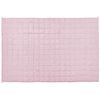 Manta Pesada Rectangular 7 Kg 120 X 180 Cm Tejido De Poliéster Acolchado Relleno De Perlas De Vidrio Rosa Nereid - Rosa