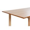 Mesa De Comedor De Estilo Moderno En Madera Clara 180 X 95 Cm Camden - Madera Clara