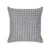 Conjunto De 2 Cojines Acolchados De Poliéster 45 X 45 Cm Gris Eclipta - Gris