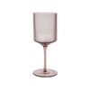 Conjunto De 4 Copas De Vino Sopladas A Mano Transparente Rosa 38 Cl Amethyst - Transparente