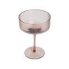 Conjunto De 4 Copas Pompadour De Champán Sopladas A Mano Transparente Rosa 33 Cl Amethyst - Transparente