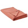 Colcha Decorativa Ropa De Cama Algodón 150 X 200 Cm Rojo Maraka - Rojo