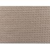 Colcha Con Patrón Liso Cubrecama Algodón 220 X 200 Cm Gris Pardo Ragala - Beige