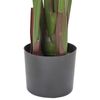 Planta Artificial En Maceta Para Interior Decoración Moderna De Plástico Maceta Negra 187 Cm Banana Tree - Verde