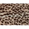 Colcha Estampado Leopardo De Poliéster Marrón 150 X 200 Cm Kudeli - Marrón