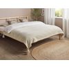 Colcha Decorativa Ropa De Cama Algodón Chenilla Con Borlas Beige 150 X 200 Cm Kazy - Beige