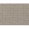 Colcha De Algodón Relieve Gofre Textiles Sala De Estar Dormitorio Gris Pardo 150 X 200 Cm Chagyl - Beige