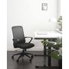 Silla De Oficina Giratoria Altura Ajustable Inclinación Negro Expert - Negro