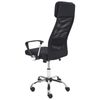 Silla De Oficina Negro Poliéster Giratorio Altura Ajustable Pioneer - Negro