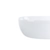 Lavabo Sobre Encimera Baño Clásico Cerámica Blanco Acabado Brillante Ovalado 48 X 34 Cm Omoa - Blanco