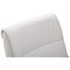 Clp Set De 2 Sillas De Conferencia Sievert Simil Cuero Blanco 66x58x100 Cm