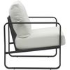 Clp Sillón Manea En Polipiel O Tela Simil Cuero Blanco 74x70x82 Cm