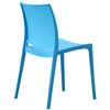 Clp Silla Apilable Meton Plástico Azul 49x42x81 Cm