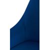 Clp Silla De Comedor Elmira De Terciopelo Azul Oscuro 53x50x84 Cm