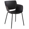 Clp Silla Alpena Plástico Negro 54x58x80 Cm