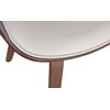 Clp Silla De Comedor Foley Simil Cuero Crema 52x62x76 Cm