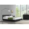 Corium Cama Elegante Tapizada En Piel Sintética 160x200cm (negro)