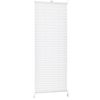 [neu.haus] Cortina Plisada (50x100cm) Protector De Luz Y De Sol - Opaca - No Hace Falta Taladro - Blanca