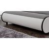 Corium Cama Elegante Tapizada En Piel Sintética - Con Sistema De Iluminación Led - 140x200cm (blanco)