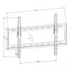 Soporte De Pared Para Tv / Pc De 32-63″ (81-160 Cm) Orientable E Inclinable, Con Nivel De Burbuja, Peso Máximo 120 Kg