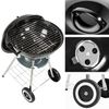 Barbacoa Grill Ø 41,5cm Galvanizada Con Ruedas