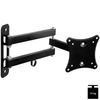 2 Soportes De Pared Para Monitores De 10-24″  (25-61cm) Inclinables Y Orientables